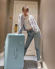 【Blackpink Jennie同色｜租喼】Rimowa Essential冰川藍色大型寄艙箱78cm/30吋