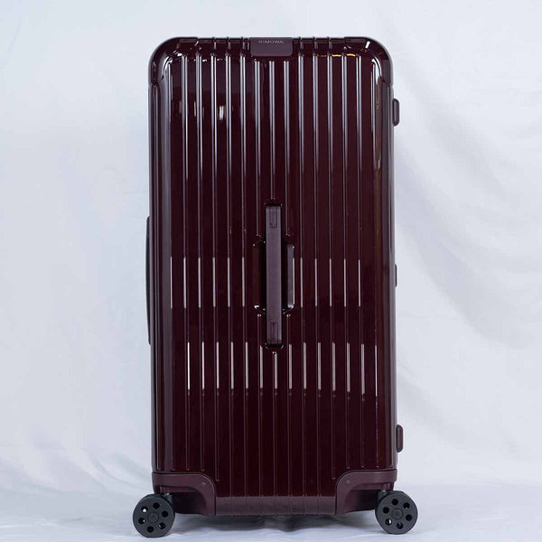 租喼 租行李箱 租Rimowa Essential Trunk Plus酒紅色大型寄艙箱80cm/31吋