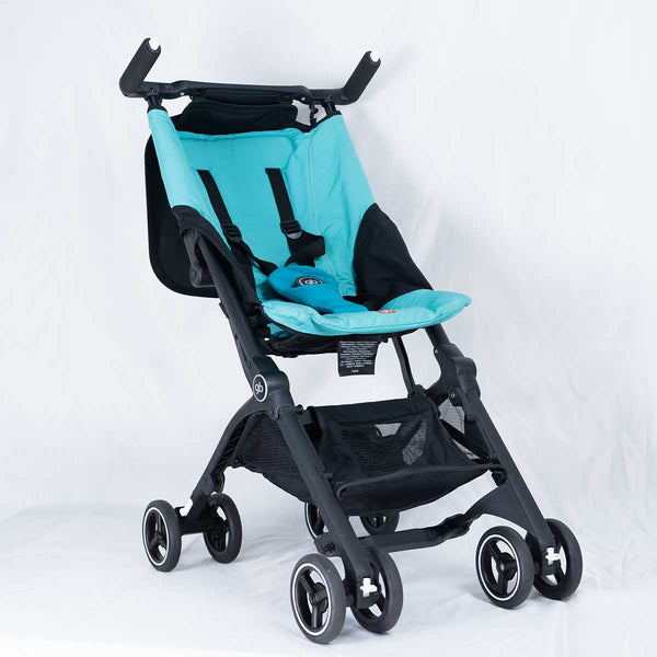 租好孩子Goodbaby Pockit卡布里藍色超輕摺疊式嬰兒車BB車 可手提登機