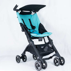 租好孩子Goodbaby Pockit卡布里藍色超輕摺疊式嬰兒車BB車 可手提登機